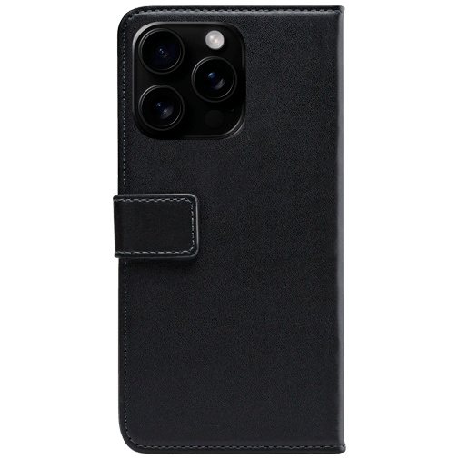 Mobilize Mobilize PU-leer Book Case Zwart voor Apple iPhone 16 Pro Max