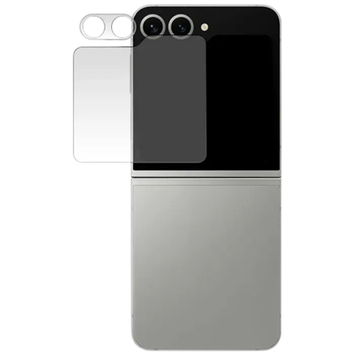 Mobilize Mobilize Gehard Glas Screenprotector voor Samsung Galaxy Z Flip 6 Coverscherm