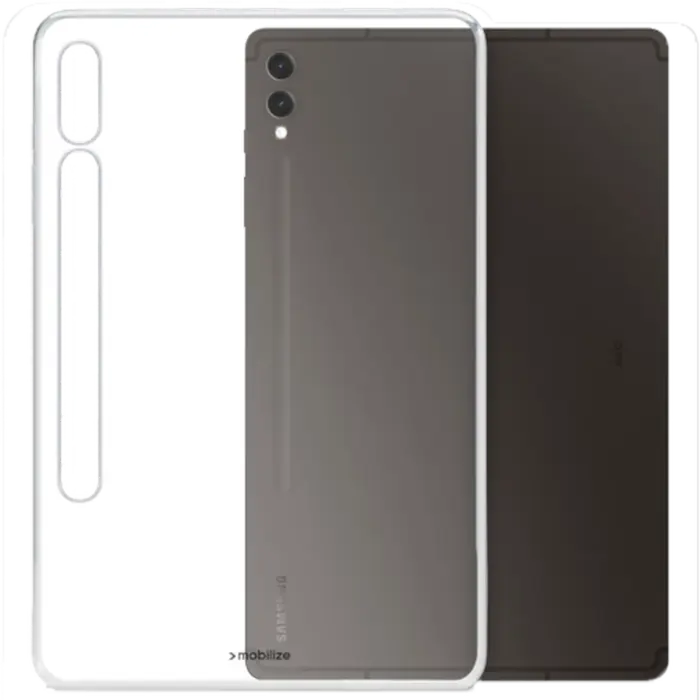 Mobilize Mobilize TPU Back Cover Transparant voor Samsung Galaxy Tab S9+ & S9 FE+