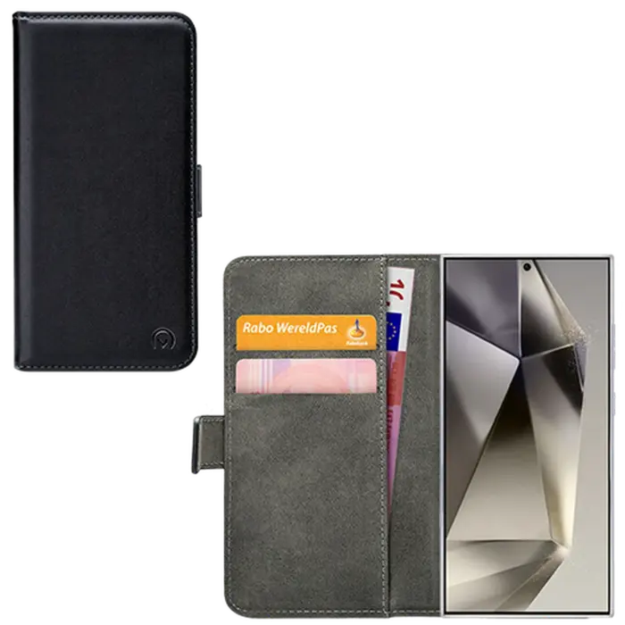Mobilize Mobilize PU-leer Book Case Zwart voor Samsung Galaxy S24 Ultra