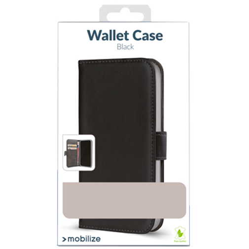 Mobilize Mobilize PU-leer Book Case Zwart voor Poco F5