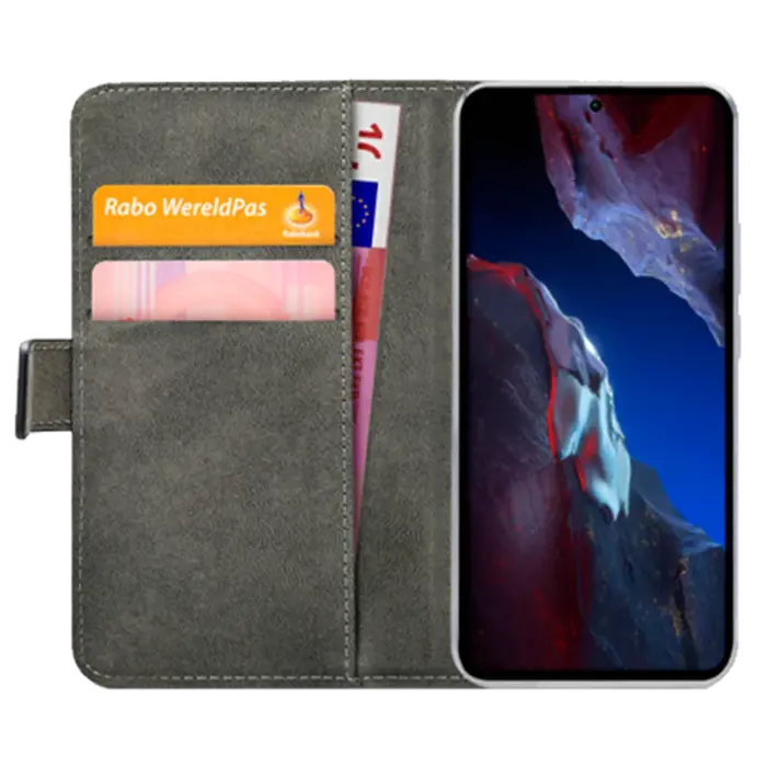 Mobilize Mobilize PU-leder Book Case Zwart voor Xiaomi Poco F5 Pro