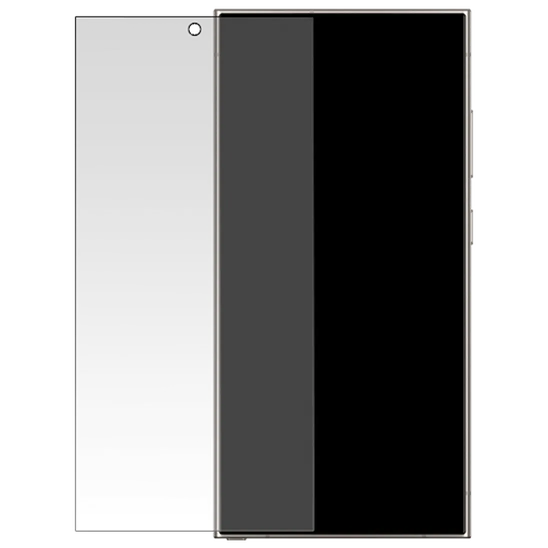 Mobilize Mobilize Gehard Glas Clear Screenprotector voor Samsung Galaxy S24 Ultra