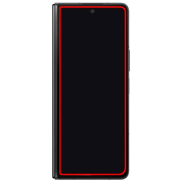 Mobilize Mobilize Tempered Glass Screenprotector Samsung Galaxy Z Fold 5