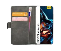 Mobilize Mobilize PU-leer Book Case Zwart voor Xiaomi Poco X5 Pro