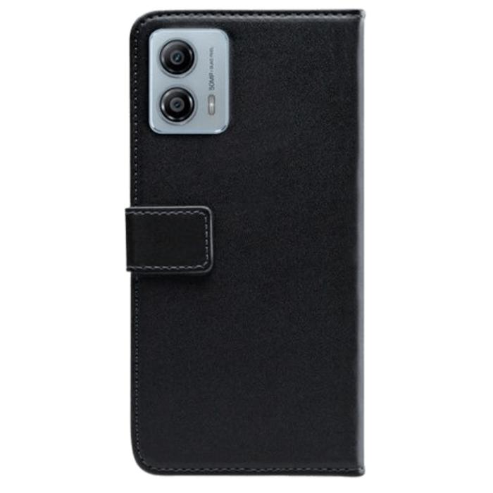 Mobilize Mobilize PU-leer Book Case Zwart voor Motorola Moto G53