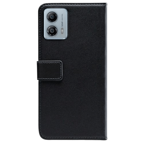 Mobilize Mobilize PU-leer Book Case Zwart voor Motorola Moto G53