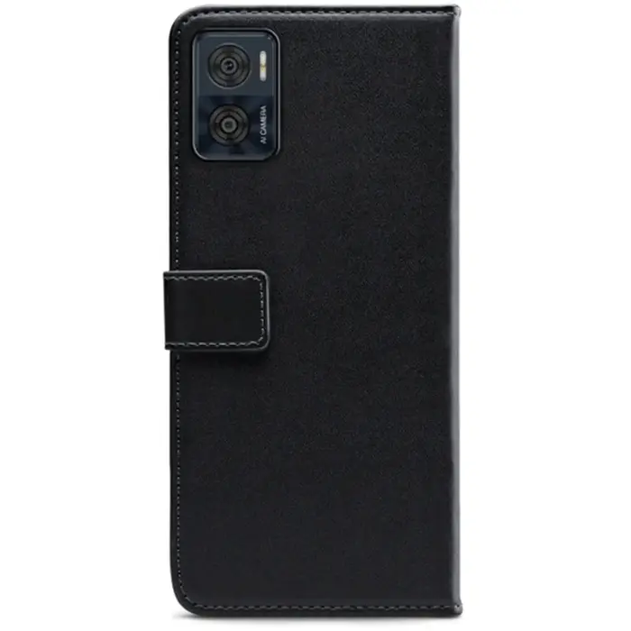 Mobilize Mobilize PU-leer Book Case Zwart voor Motorola Moto E22 / E22i