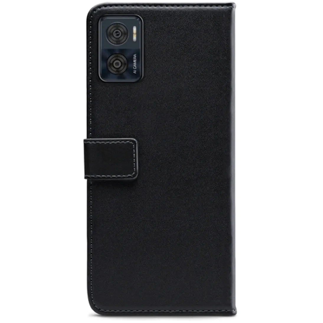 Mobilize Mobilize PU-leer Book Case Zwart voor Motorola Moto E22 / E22i