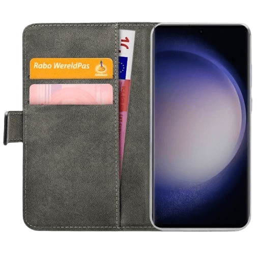 Mobilize Mobilize PU-leer Book Case Zwart voor Samsung Galaxy S23 Ultra