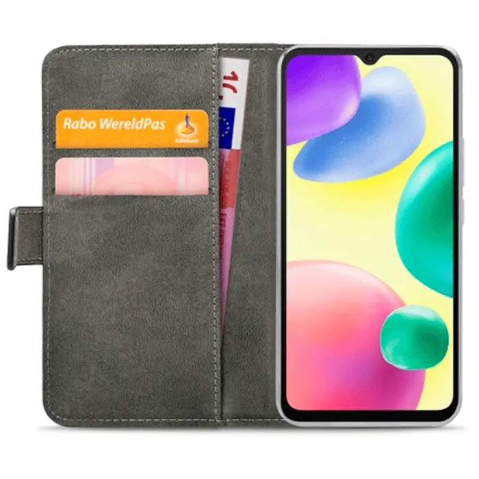 Mobilize Mobilize PU-leer Book Case Zwart voor Xiaomi Redmi 10A