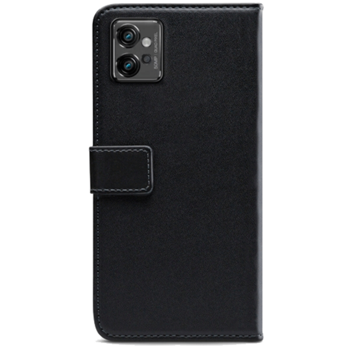 Mobilize Mobilize PU-leer Book Case Zwart voor Motorola Moto G32