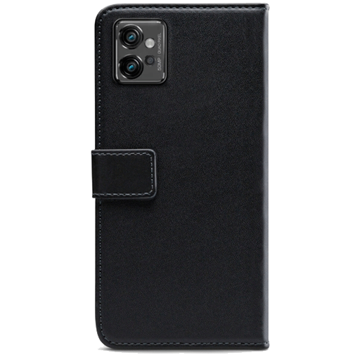 Mobilize Mobilize PU-leer Book Case Zwart voor Motorola Moto G32