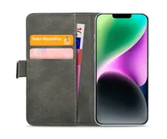 Mobilize Mobilize PU-leer Book Case Zwart voor Apple iPhone 14 Plus