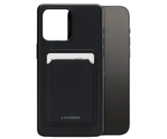 Mobilize Mobilize Cardcase TPU Back Cover Zwart voor Apple iPhone 14 Pro Max