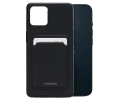 Mobilize Mobilize Cardcase TPU Back Cover Zwart voor Apple iPhone 14