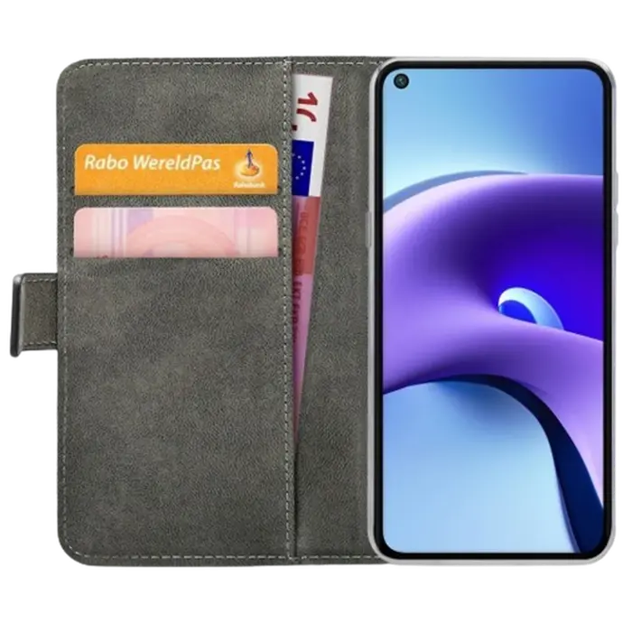 Mobilize Mobilize PU-leer Book Case Zwart voor Xiaomi Redmi Note 9T 5G