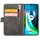 Mobilize PU-leder Book Case Zwart voor Motorola Moto G9 Play / Moto E7 Plus
