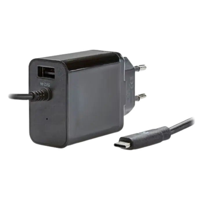 Mobilize Mobilize Dual USB & USB-C Snellader 15W - Zwart