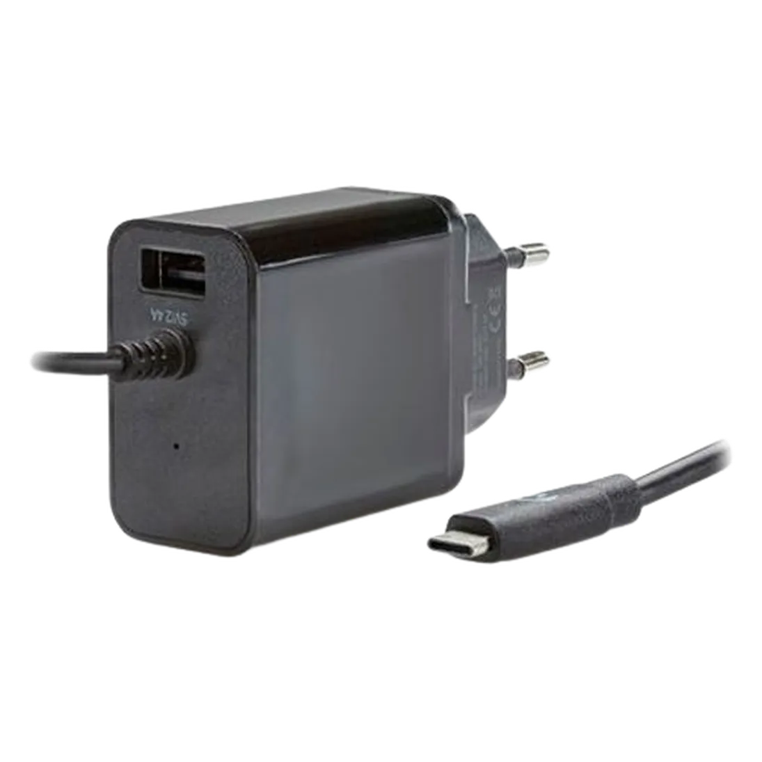 Mobilize Mobilize Dual USB & USB-C Snellader 15W - Zwart