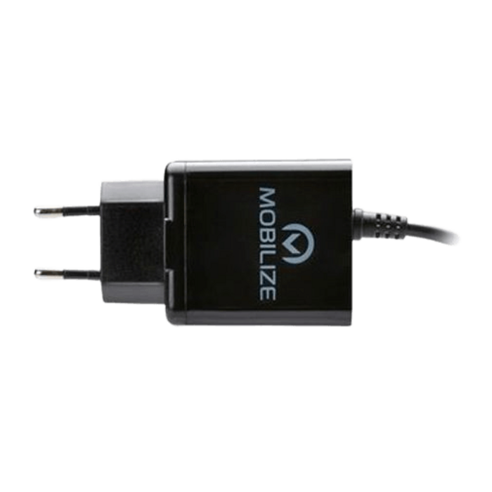 Mobilize Mobilize Dual USB & USB-C Snellader 15W - Zwart