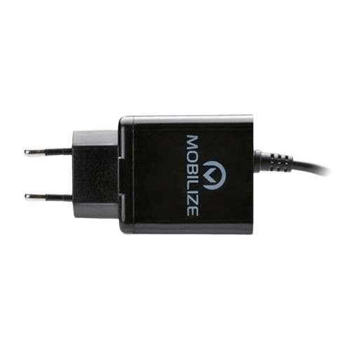 Mobilize Mobilize Dual USB & USB-C Snellader 15W - Zwart