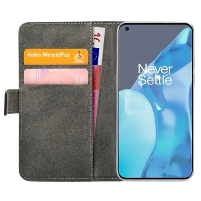 Mobilize Mobilize PU-leer Book Case Zwart voor OnePlus 9 Pro