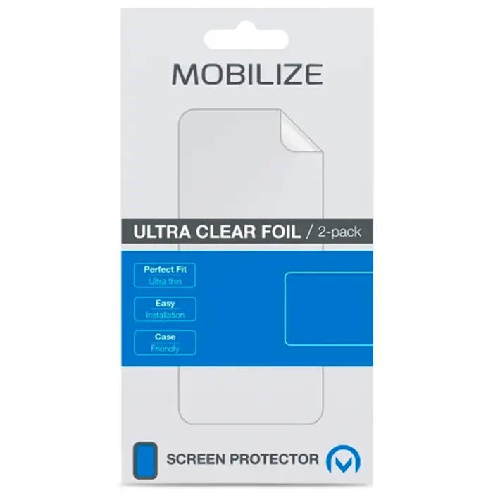 Mobilize Mobilize Clear Screenprotector Realme C21Y (2-pack)