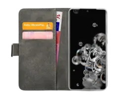 Mobilize Mobilize PU-leer Book Case Zwart voor Samsung Galaxy S20 Ultra