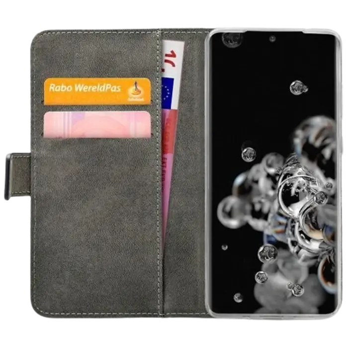 Mobilize Mobilize PU-leer Book Case Zwart voor Samsung Galaxy S20 Ultra