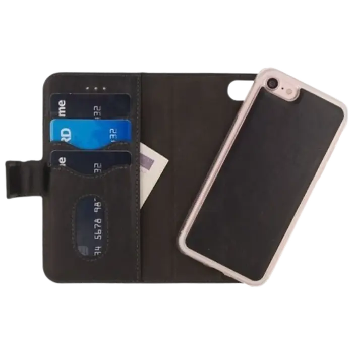 Mobilize Mobilize 2-In-1 Gelly Wallet Case Zwart - iPhone 8 / SE (2020/2022)