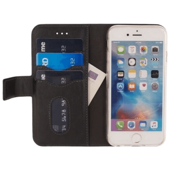 Mobilize Mobilize 2-In-1 Gelly Wallet Case Zwart - iPhone 8 / SE (2020/2022)