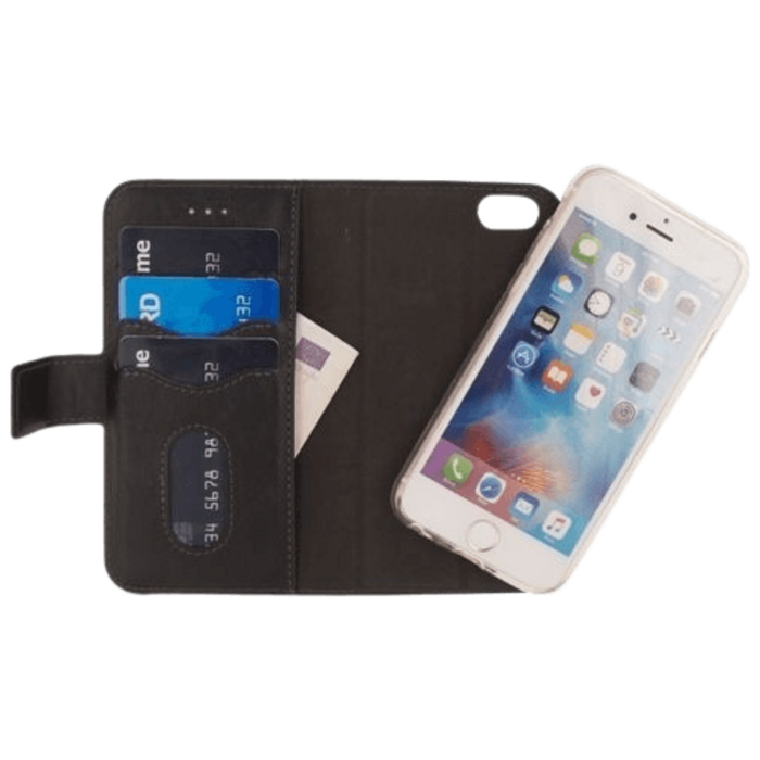 Mobilize Mobilize 2-In-1 Gelly Wallet Case Zwart - iPhone 8 / SE (2020/2022)