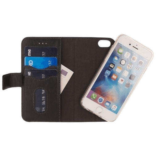 Mobilize Mobilize 2-In-1 Gelly Wallet Case Zwart - iPhone 8 / SE (2020/2022)