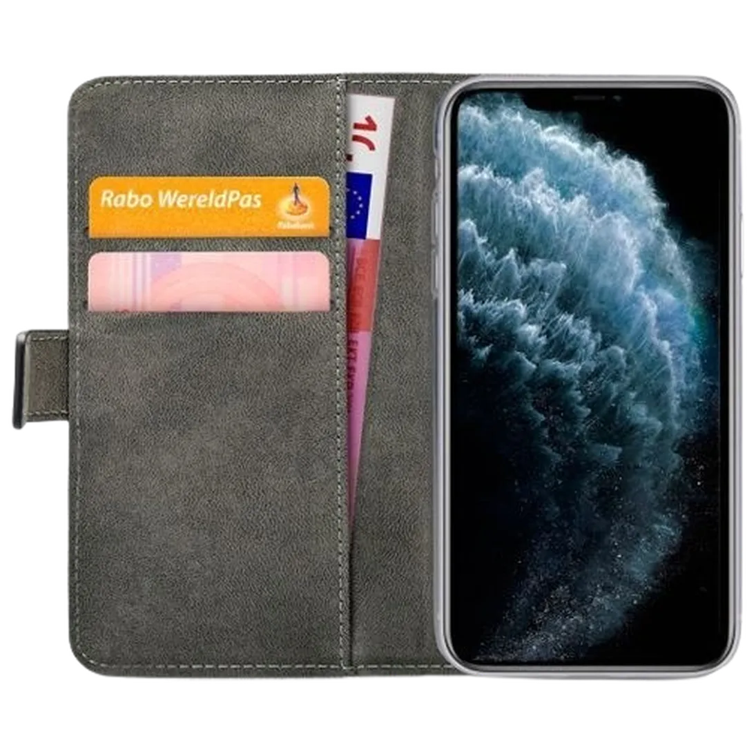 Mobilize Mobilize PU-leer Book Case Zwart voor Apple iPhone 11 Pro Max