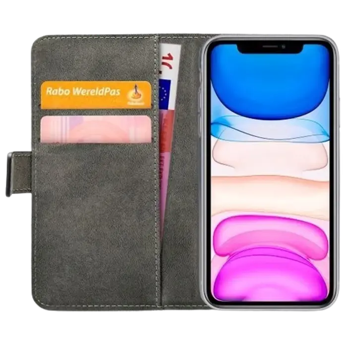 Mobilize Mobilize PU-leer Book Case Zwart voor Apple iPhone 11