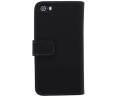 Mobilize Mobilize Slim Wallet Book Case Apple iPhone 5/5S/SE - Zwart