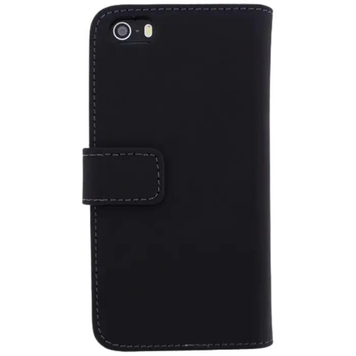 Mobilize Mobilize Slim Wallet Book Case Apple iPhone 5/5S/SE - Zwart