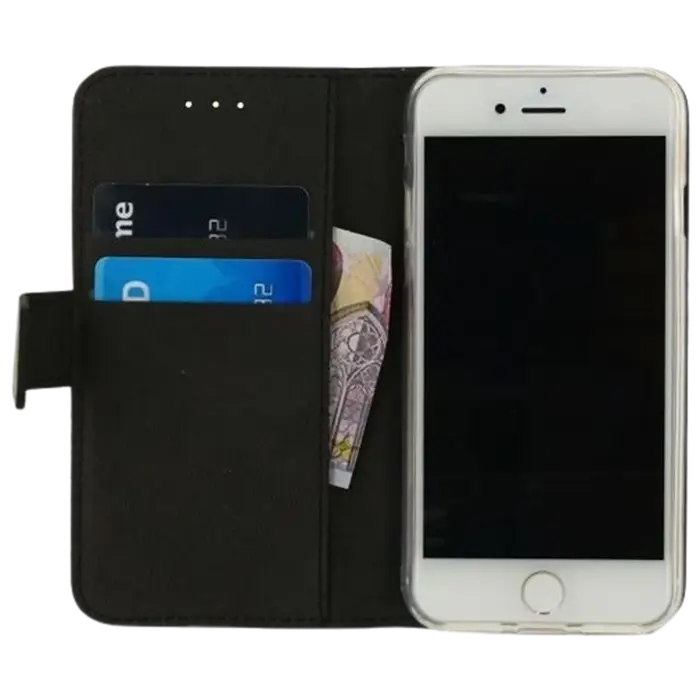 Mobilize Mobilize PU-leer Book Case Zwart voor Apple iPhone 8 / SE 2020 / SE 2022