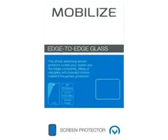 Mobilize Mobilize Edge-To-Edge Tempered Glass Screenprotector OnePlus 8 - Zwart