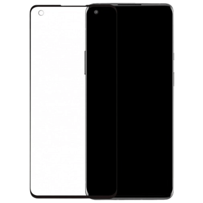 Mobilize Mobilize Edge-To-Edge Tempered Glass Screenprotector OnePlus 8 - Zwart