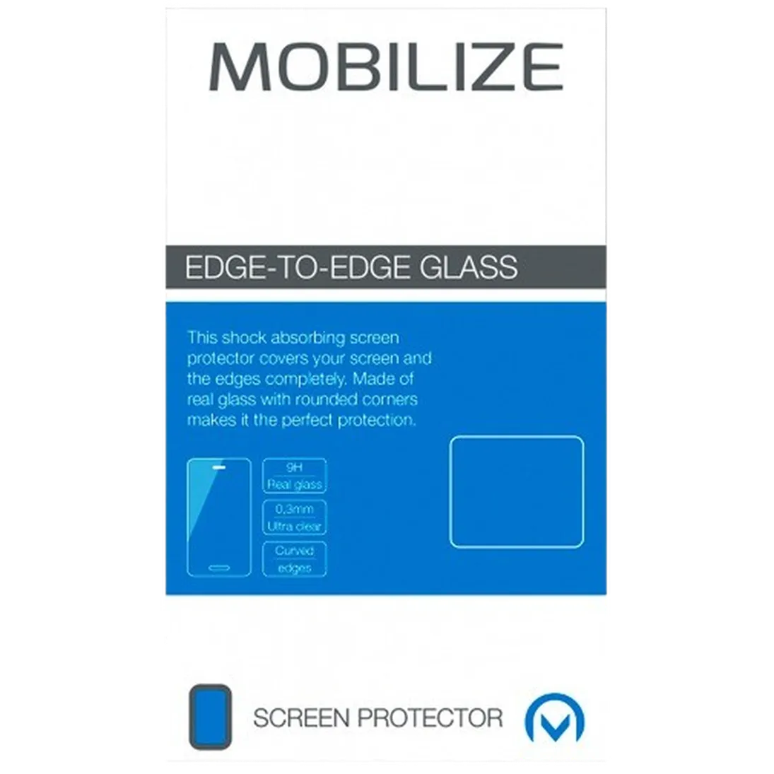 Mobilize Mobilize Edge-To-Edge Glass Screenprotector Apple iPhone X/XS - Zwart