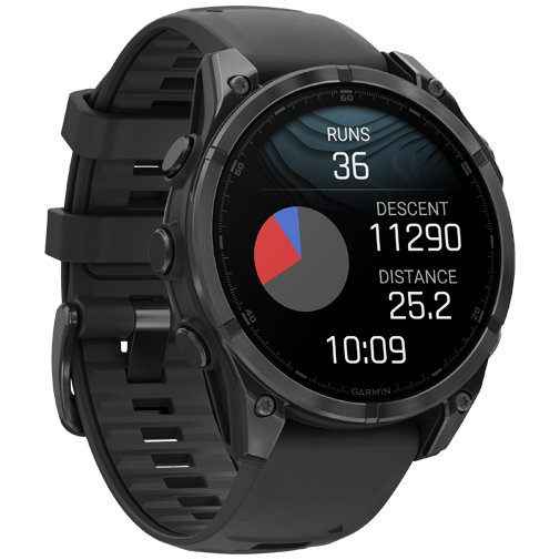 Garmin Garmin Fenix 8 Smartwatch - 47mm AMOLED - Grijs / Zwart