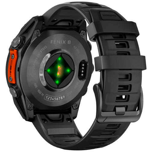 Garmin Garmin Fenix 8 Smartwatch - 47mm AMOLED - Grijs / Zwart