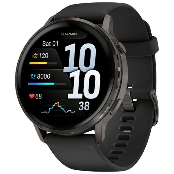 Garmin Garmin Venu 4 Smartwatch - 45mm - Slate/Zwart