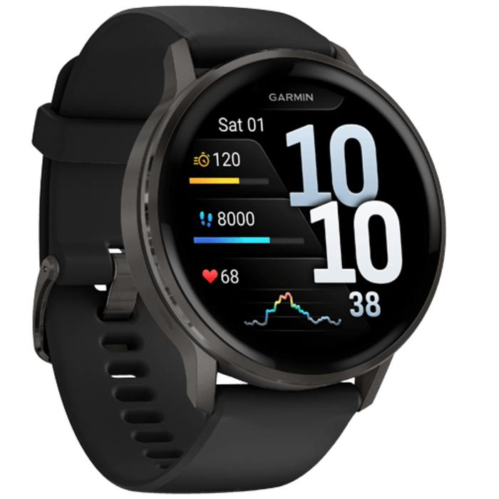 Garmin Garmin Venu 4 Smartwatch - 45mm - Slate/Zwart