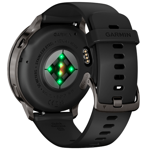 Garmin Garmin Venu 4 Smartwatch - 45mm - Slate/Zwart, foto 4 van 6