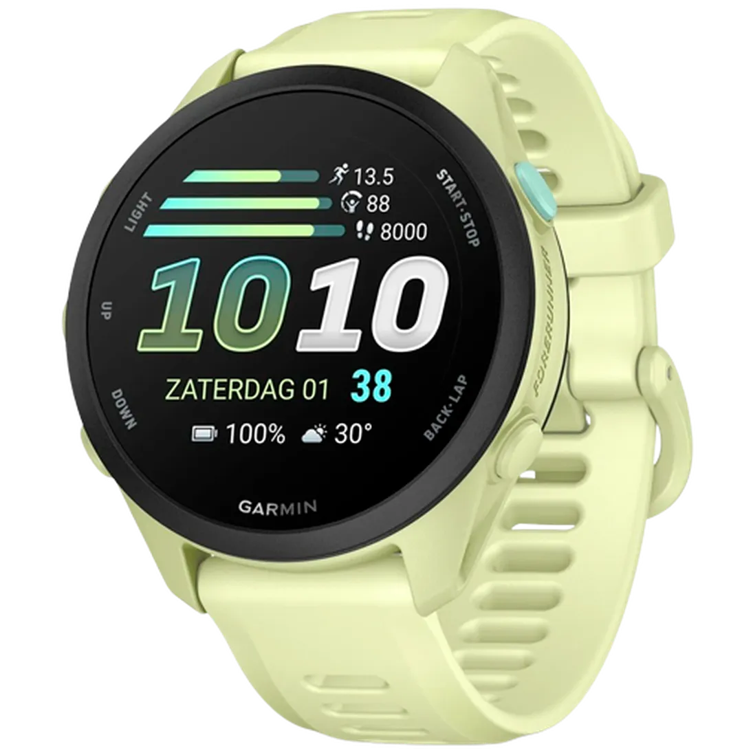 Garmin Garmin Forerunner 70 Sporthorloge - Citron Geel - GPS & AMOLED