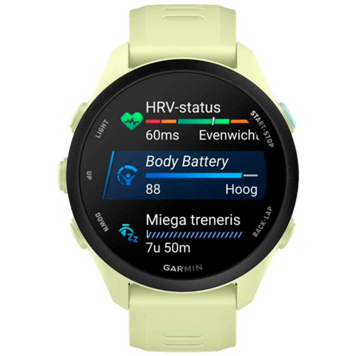 Garmin Garmin Forerunner 70 Sporthorloge - Citron Geel - GPS & AMOLED
