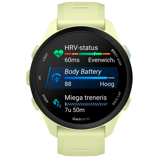 Garmin Garmin Forerunner 70 Sporthorloge - Citron Geel - GPS & AMOLED